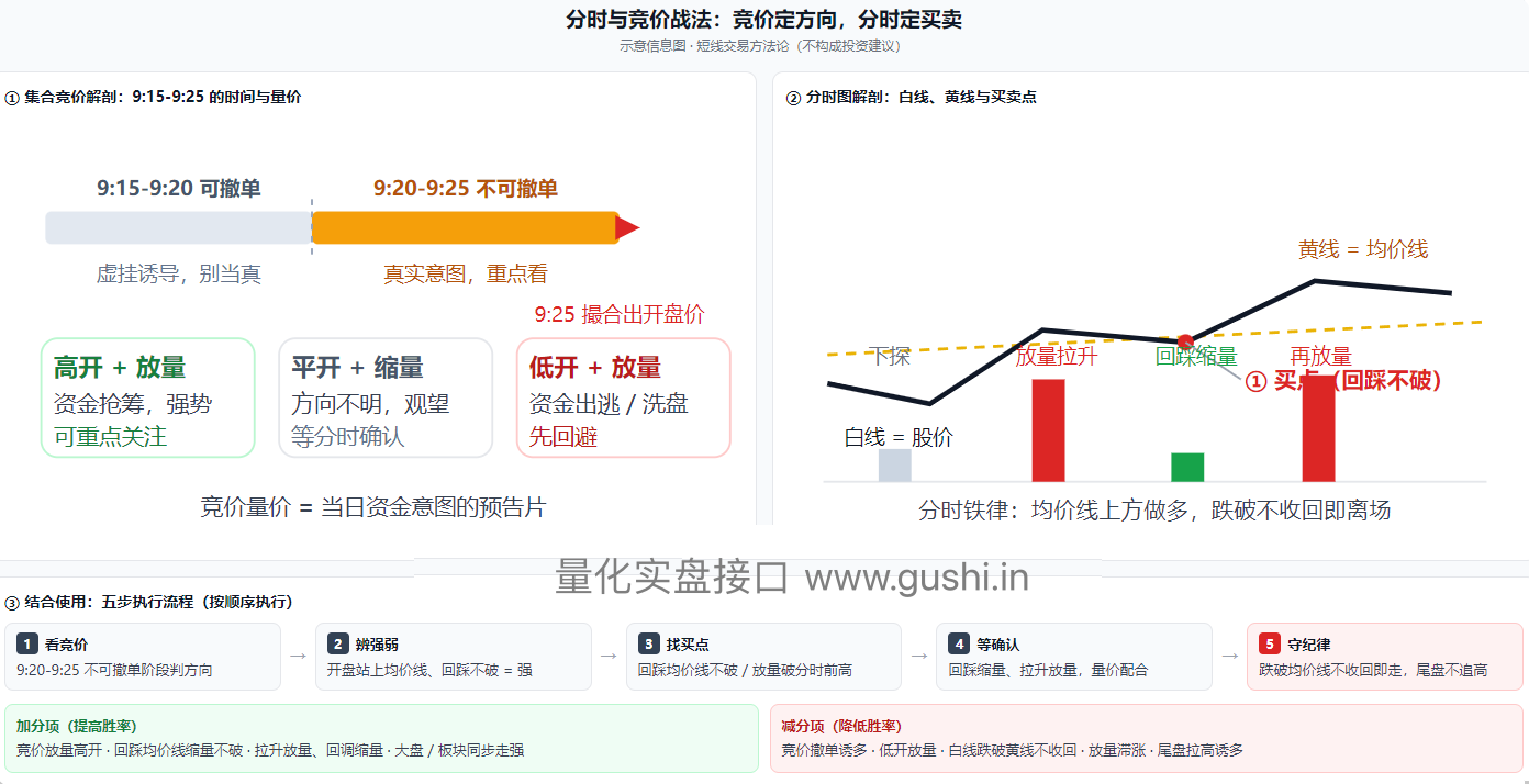 分时图与集合竞价战法